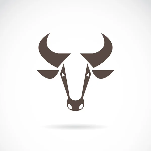 Bir inek başı vektör görüntü