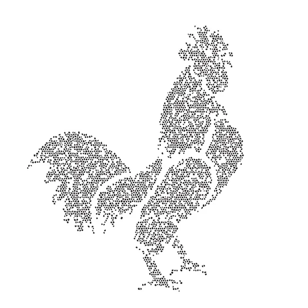 Imagen vectorial de un diseño de polla — Archivo Imágenes Vectoriales