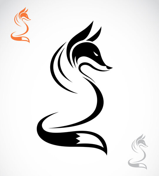 Векторное изображение лисицы
 