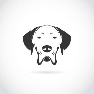dog Head'a vektör görüntü