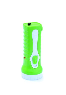 meşale yeşil beyaz izole 