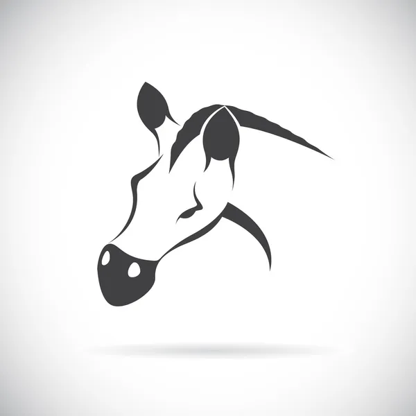 Vector image of an horse head — Stock Vector