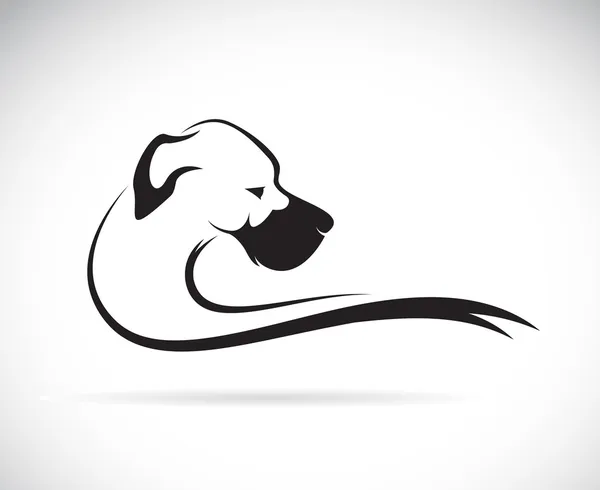 Imagen vectorial de un perro (gran danés ) — Vector de stock