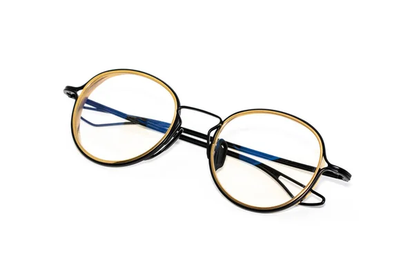 Image Modern Fashionable Spectacles Isolated White Background Eyewear Glasses — Stock Photo, Image