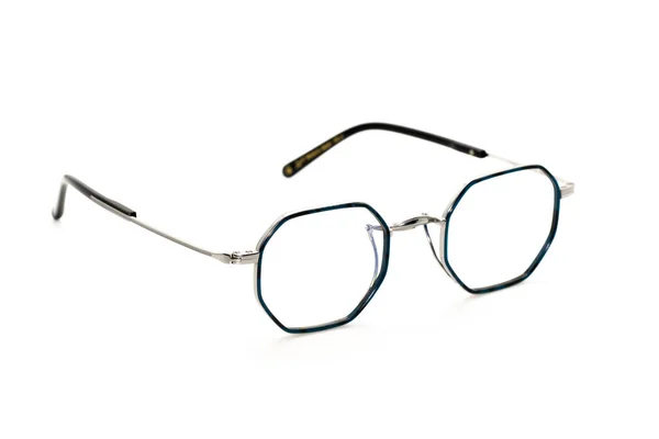 Image Lunettes Modernes Mode Isolées Sur Fond Blanc Lunettes Lunettes — Photo