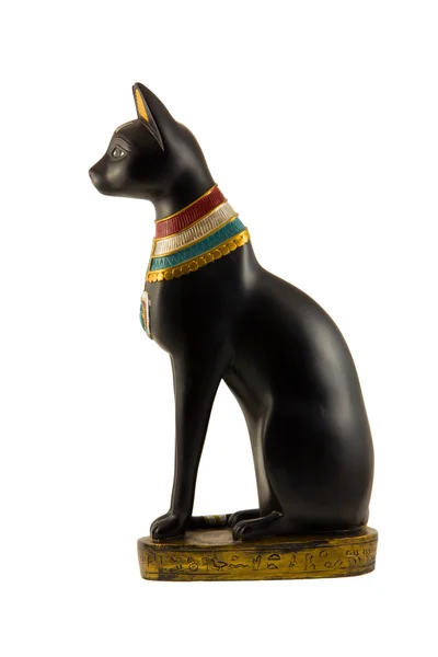 Египетская статуя кота — стоковое фото
