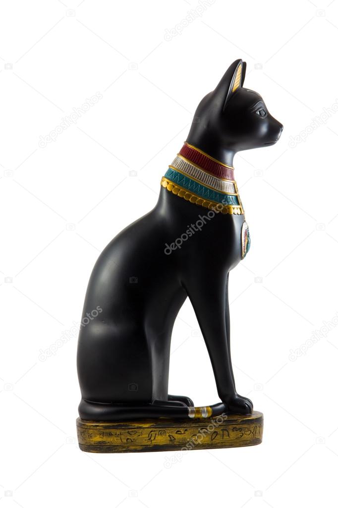 Egyptian cat statuette
