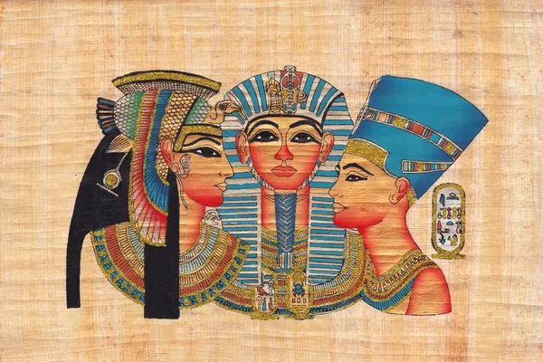 Original egyptian papyrus — Stock Image Original egyptian papyrus Stock Picture