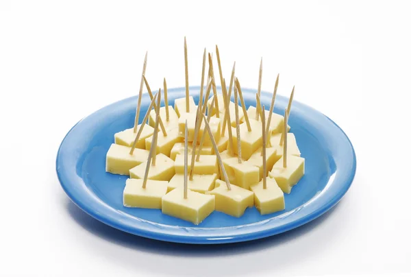 Petiscos e palitos de queijo . — Fotografia de Stock