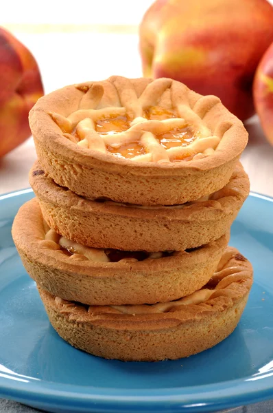 Ροδάκινο cookies σε έναν πίνακα. — Φωτογραφία Αρχείου