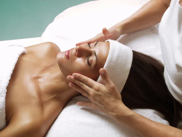 Latin kadın spa.