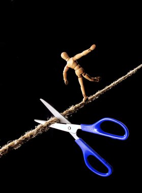 ip cambazı için kesme makası