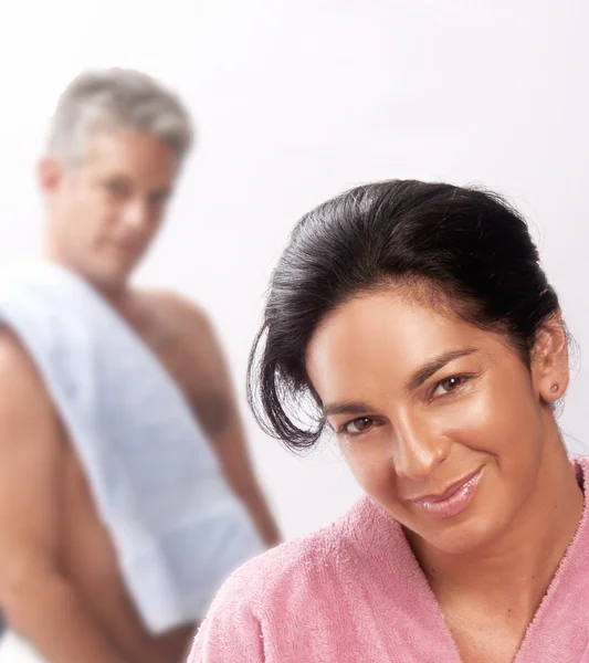 Mid adult hispanic man portrait — Stock Photo, Image