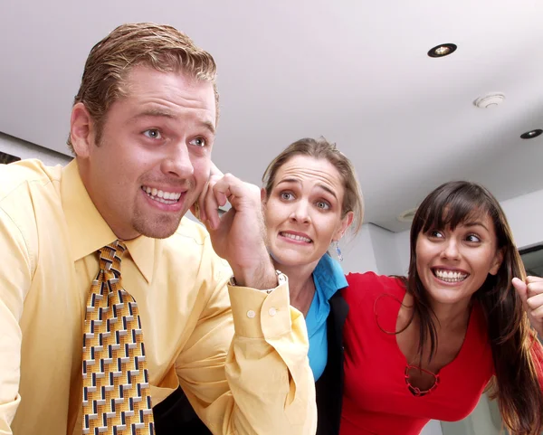 Business colleagues working at office — Stock Photo, Image