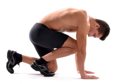 sağlıklı ve fitness adam tarihinde yayınlanmaya başlar