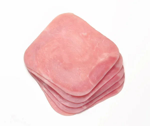 Sliced ham — Stock Photo, Image