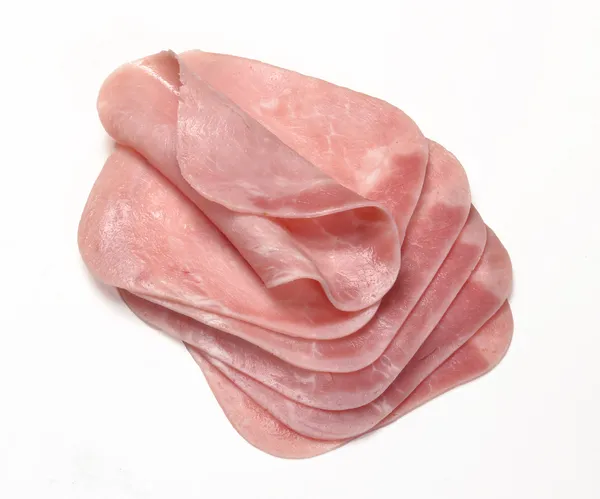 Sliced ham — Stock Photo, Image