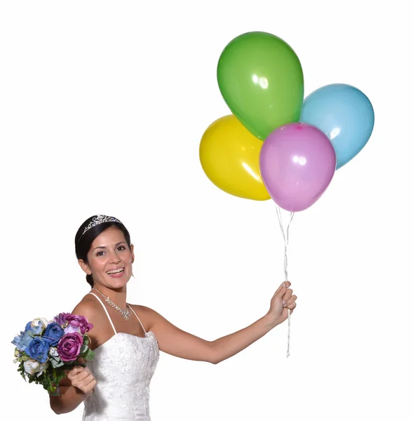 Happy bride — Stock Photo, Image