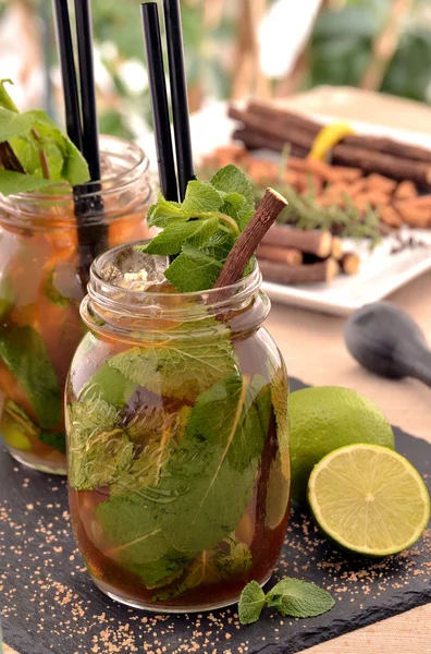 Mojito cocktail drink — Stock Photo, Image