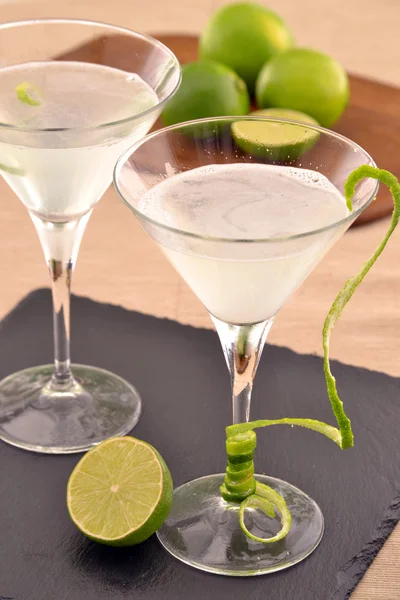 Martini limon kokteyli içki — Stok fotoğraf