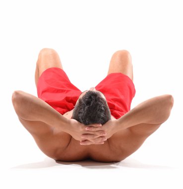 Sit yapan fitness erkek ups