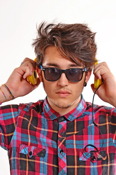 Deejay man — Stock Photo, Image