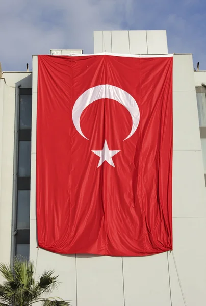 Bandera gigante de Turquía —  Fotos de Stock