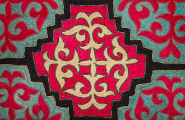 Kazak halı keçe