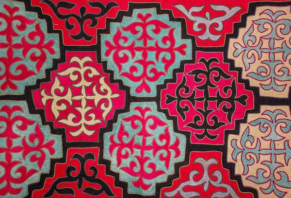 Kazachski Filc dywan 5 — Zdjęcie stockowe