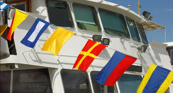 Bandeiras marinhas 2 — Fotografia de Stock