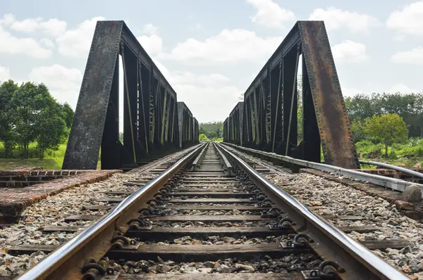 古い鉄道橋 — ストック写真