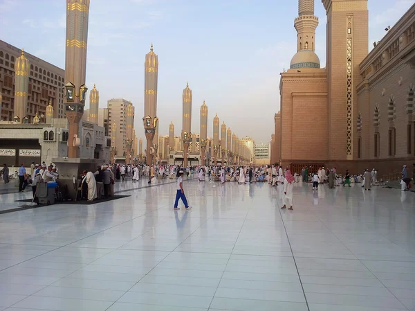 Composto de Masjid Nabawi (Mesquita) — Fotografia de Stock