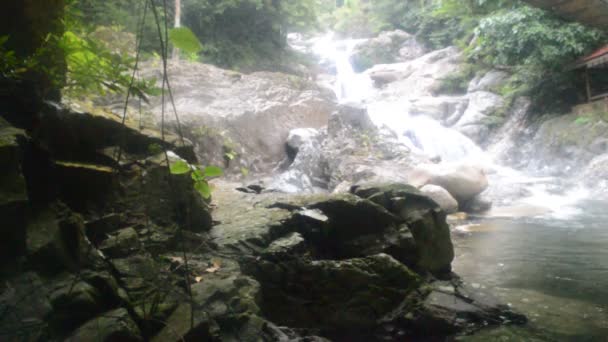 Гірський водоспад Hd — стокове відео