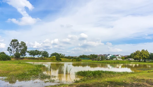 Lake garden — Stock Photo, Image