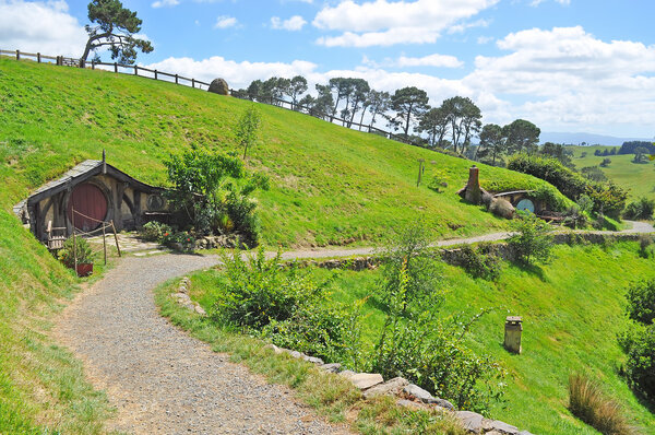 Walkway at hobbiton