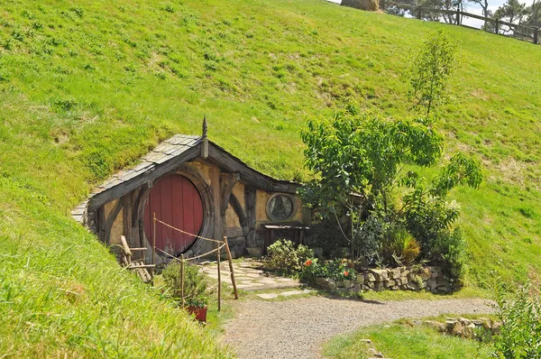 Passarela em hobbiton Imagens Royalty-Free