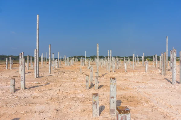 Piling work — Stock Photo, Image