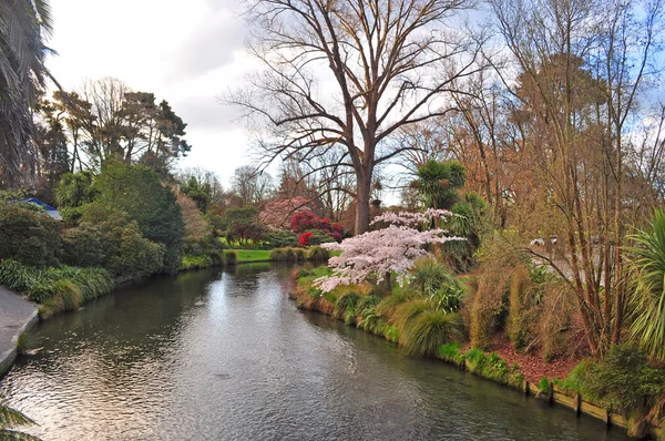 Giardino fluviale — Foto Stock