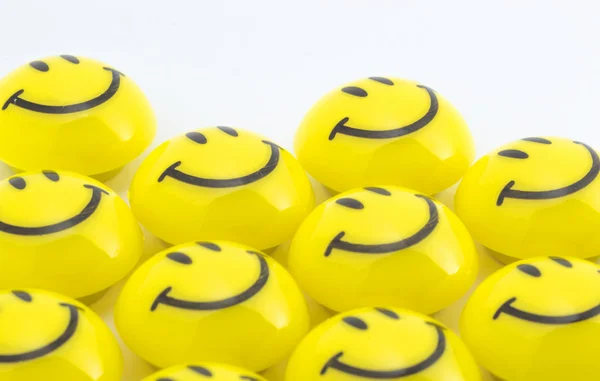 Жовтий посмішка — стокове фото
