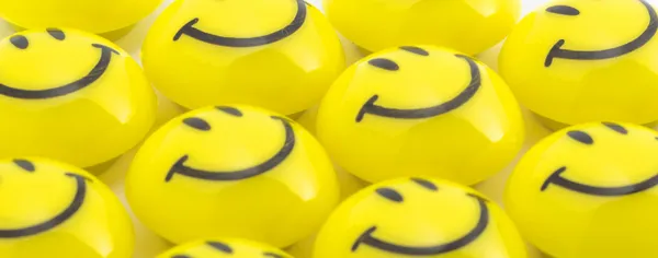 Sorriso giallo — Foto Stock