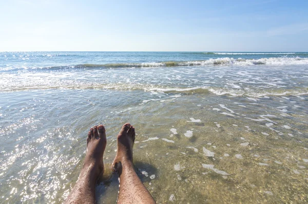 Man legs — Stock Photo, Image