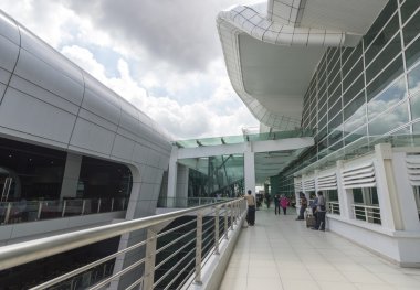 Havalimanı istasyonu Kuala Lumpur, Malezya.