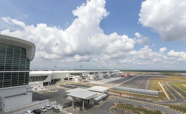 Estación de aeropuerto en Kuala Lumpur, Malasia . — Foto de Stock