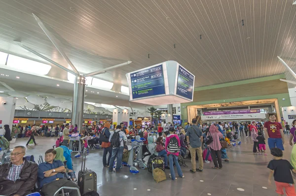 Estação do aeroporto em Kuala Lumpur, Malásia . — Fotografia de Stock