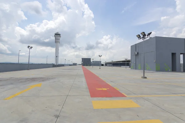 Stație de aeroport în Kuala Lumpur, Malaezia . — Fotografie, imagine de stoc