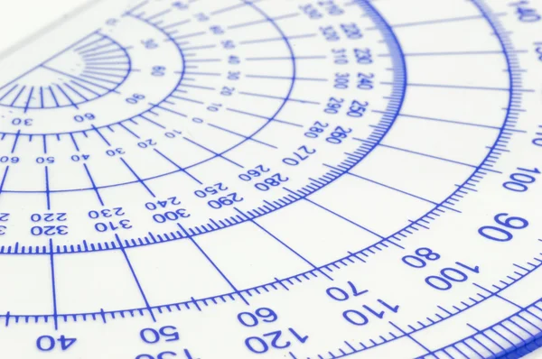 Geometrie-Lineal — Stockfoto