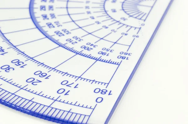 Geometry ruler — Stock Photo, Image