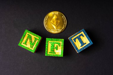 NFT kavramına sahip Ethereum kripto para birimi.