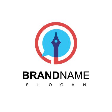 Hukuk ve Şirket Danışmanı Logo Şablonu