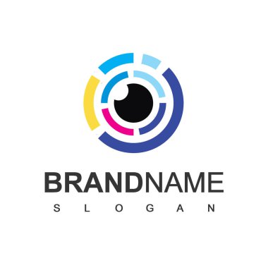 Göz Teknolojisi Logo Tasarımı Şablonu